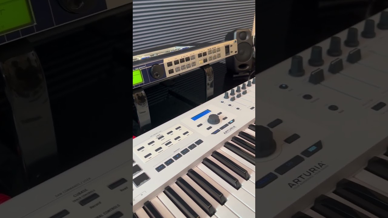 YAMAHA Motif Rack with FM&VL Plug-in Board #shorts #yamaha #motif