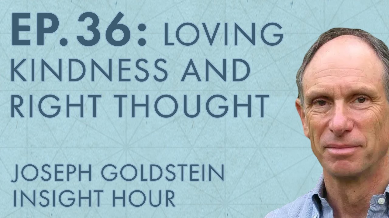 Joseph Goldstein – Insight Hour – Ep. 36 – The Eightfold Path: Loving Kindness and Right Thought