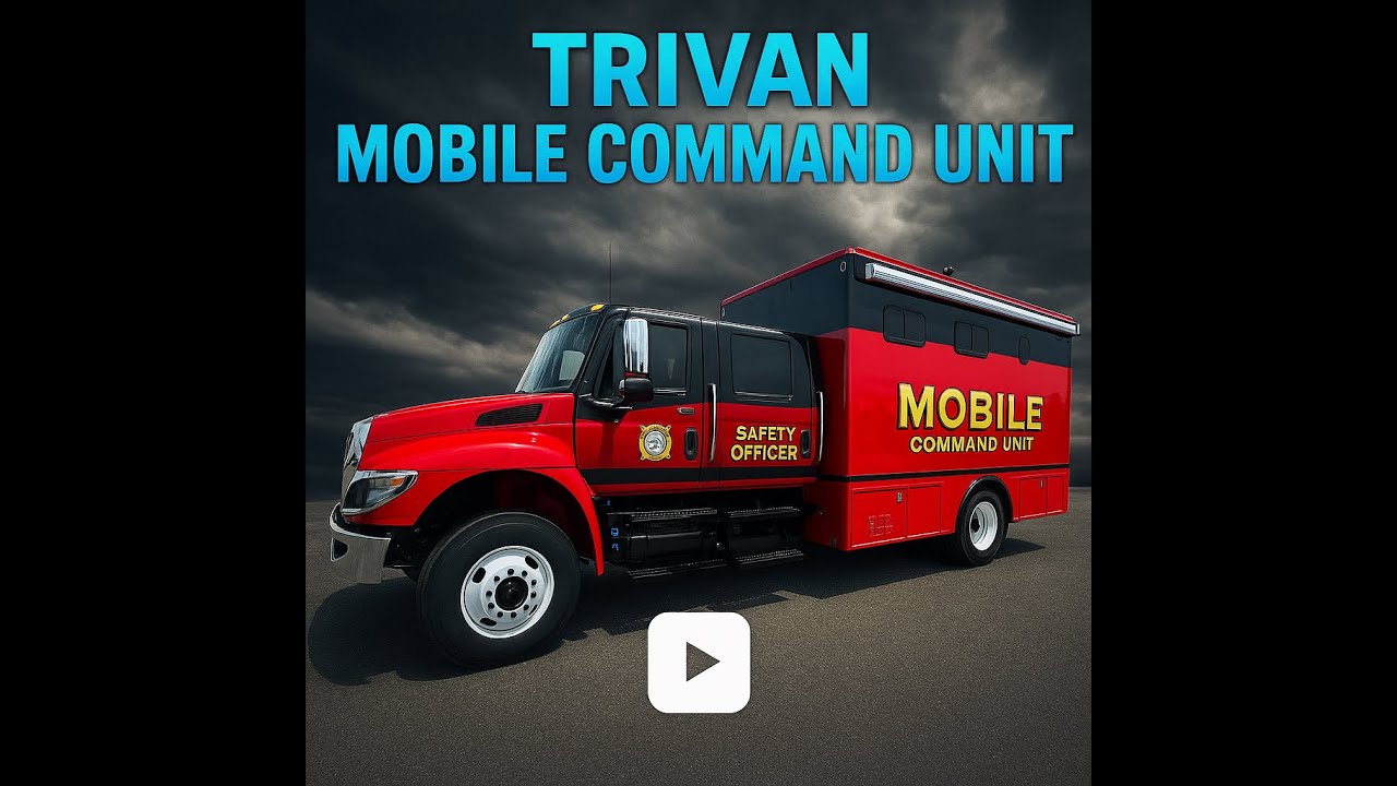 MOBILE COMMAND CENTER TRUCK by TriVan Truck Body