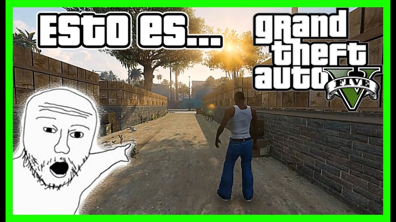 El NUEVO GTA San Andreas PORTEADO en GTA5 | GTA San Andreas NextGen Edition