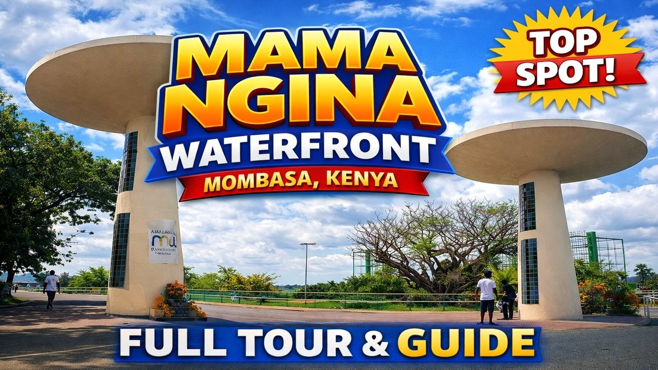 Mama Ngina Waterfront Mombasa 🇰🇪 | Beautiful Ocean Views