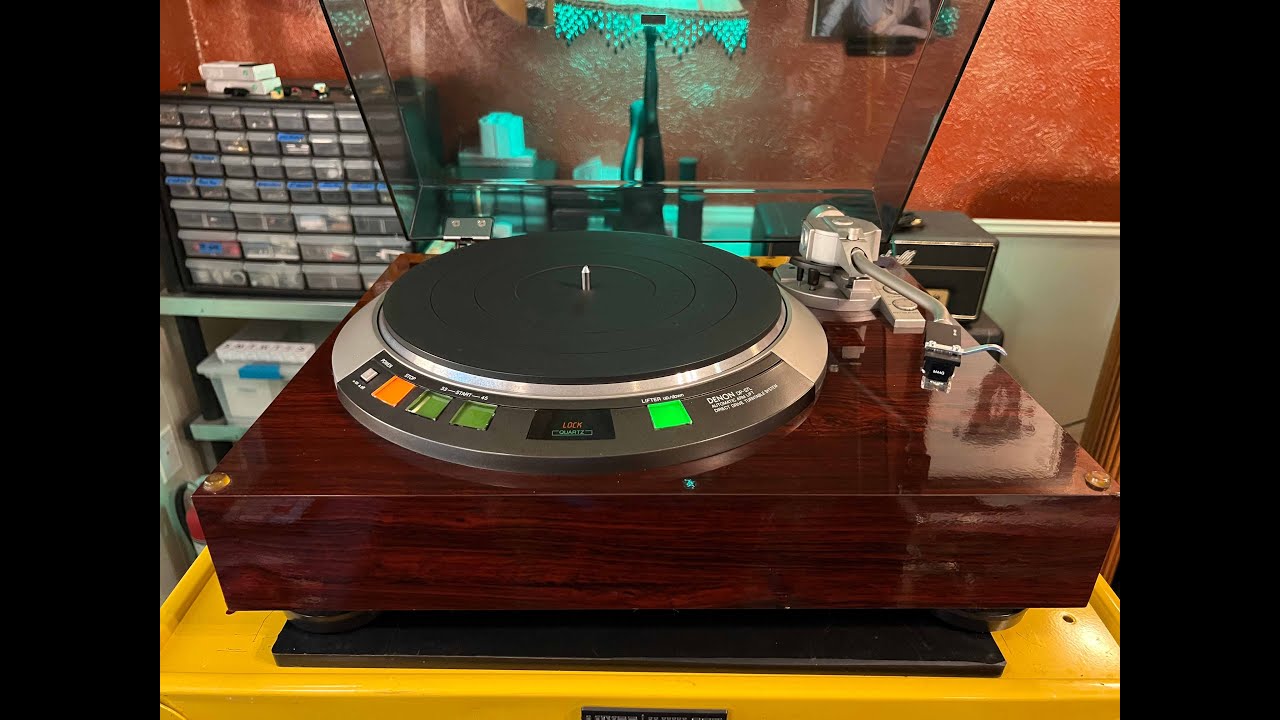 Denon DP-57L Recapped & Restored!!  679