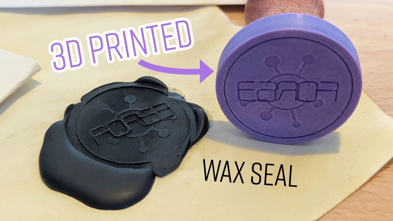 3D Printing a Custom Wax Seal Stamper with PLA