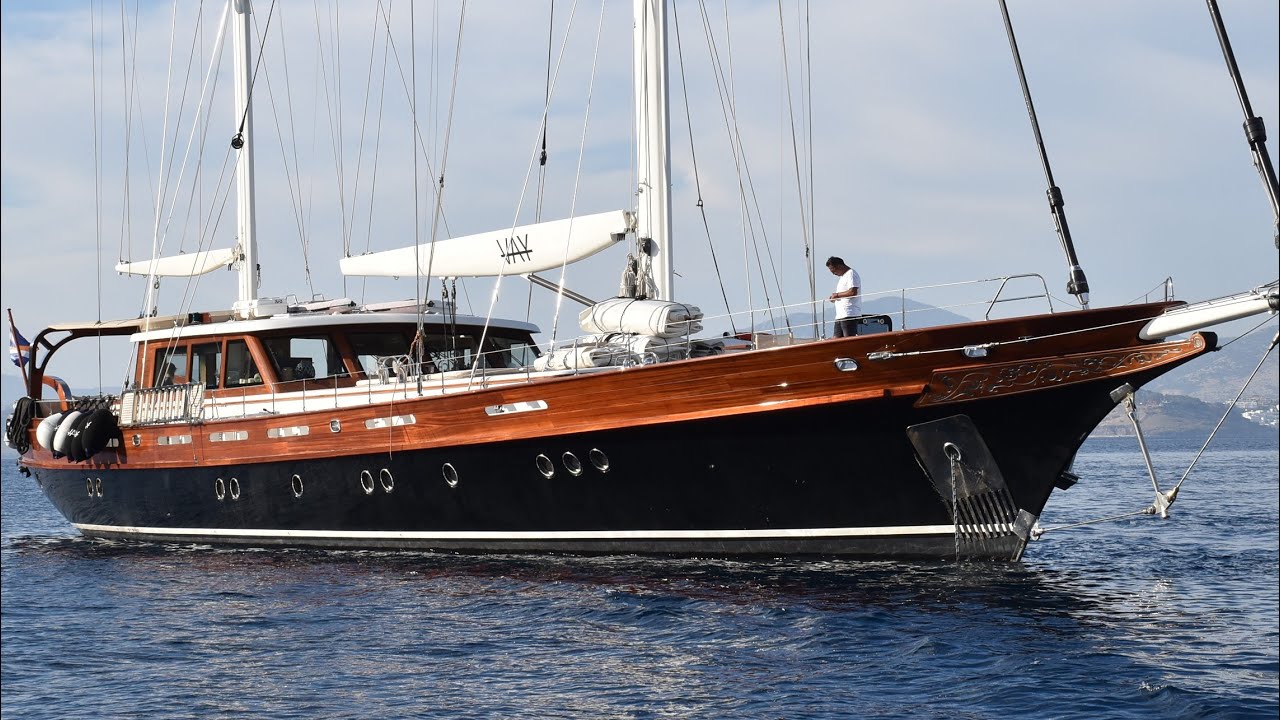 36 m Gentleman's Sailing Yacht Interior Walkthrough For Sale