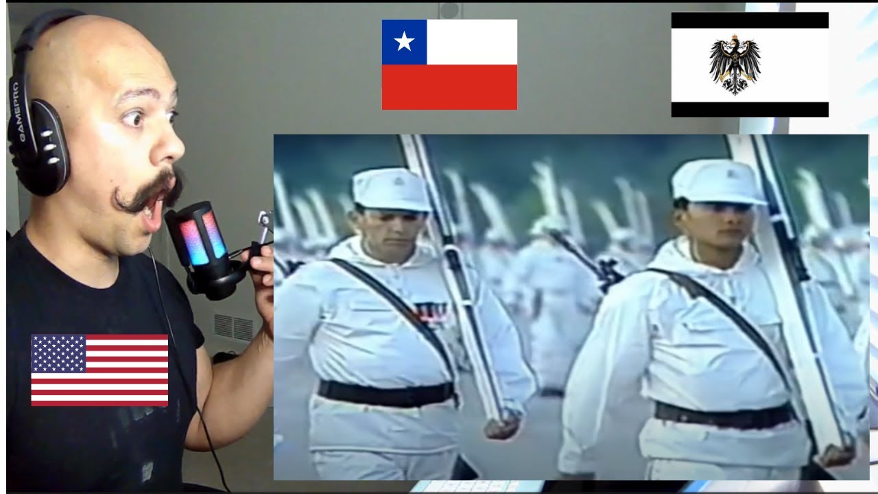 Chile Prussian march reaction | CHILE PARADA MILITAR 1989 | Chile Military Parade 1989 part 5