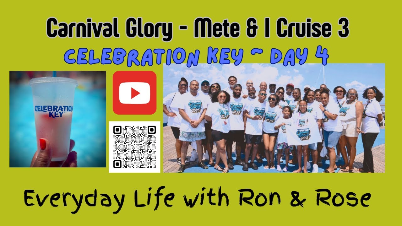 Carnival new spot Celebration Key was todays stop #everydaylifewithronandrose