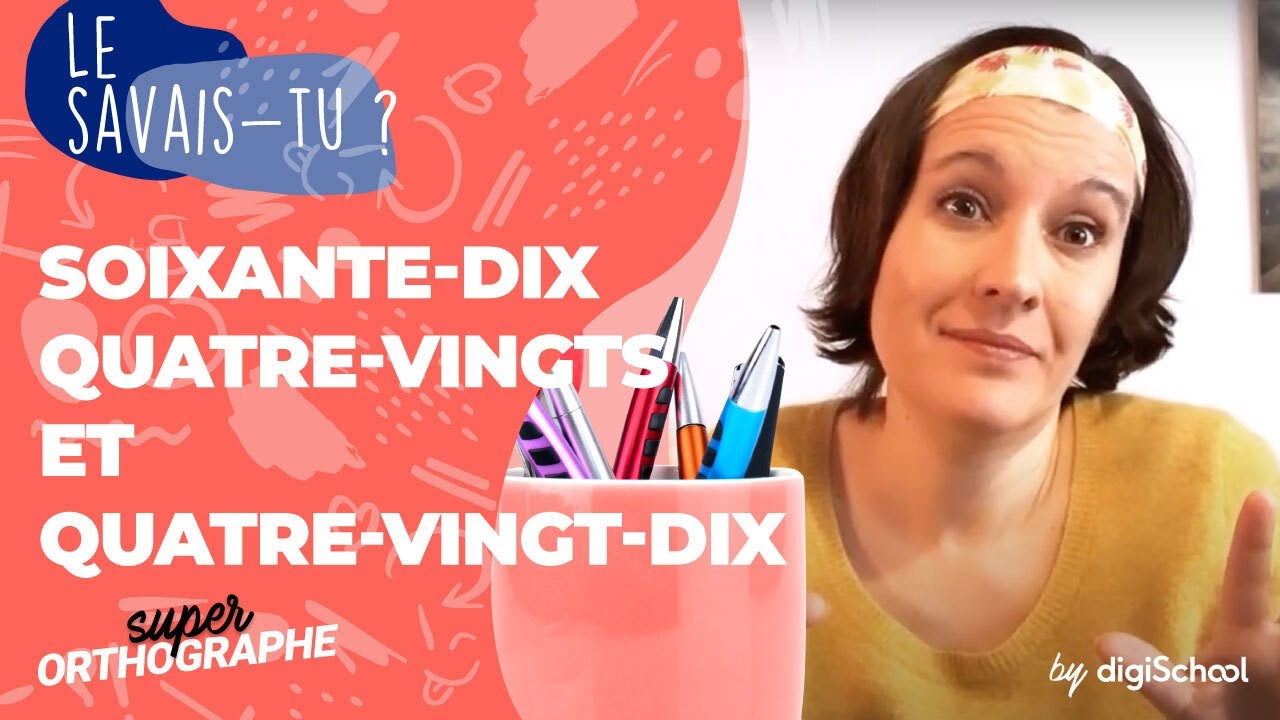Pourquoi dit-on soixante-dix, quatre-vingts et quatre-vingt-dix ?