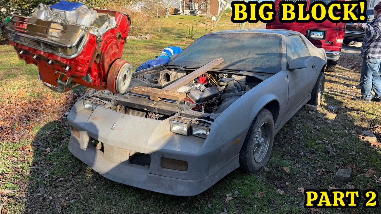 This Abandoned Camaro Had a LOT of Sketchy Surprises… BIG BLOCK CAMARO part2