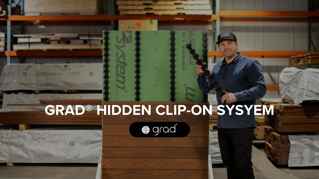 Arbor Wood Co. x Grad&reg; Hidden Clip-On System