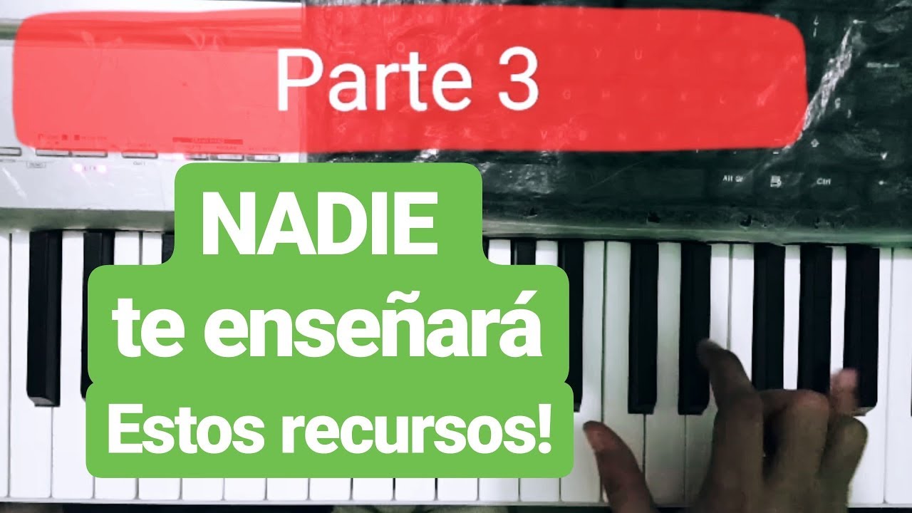 Improvisar sobre un acorde piano Salsa tutorial (4 recursos)