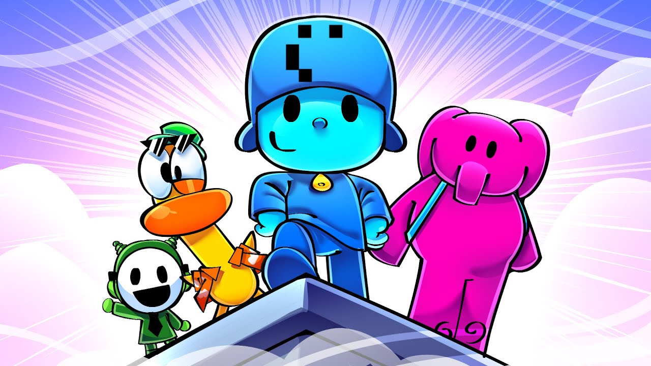 Problems na Vida de Pocoyo no Minecraft!