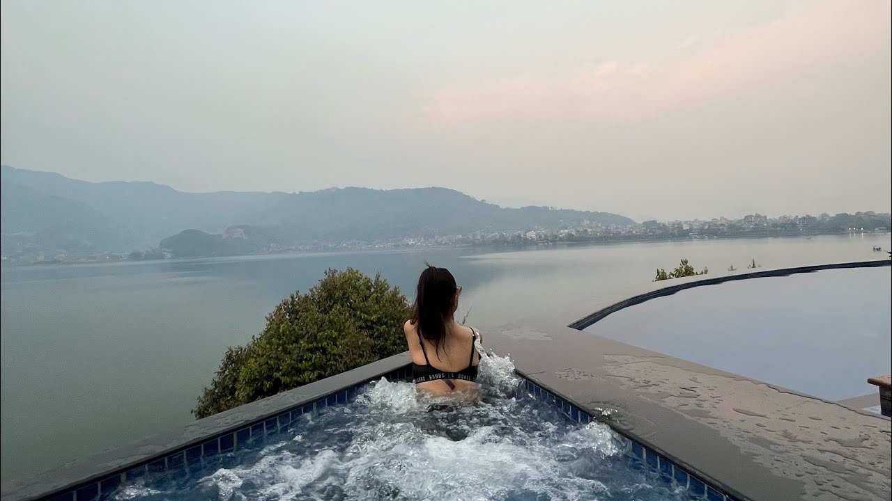 Relaxing getaway at villa Karma pokhara with cousins 🥰