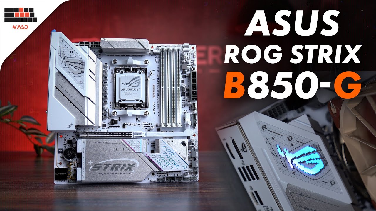 ASUS ROG STRIX B850-G: The Best mATX AM5 Motherboard? 🔥
