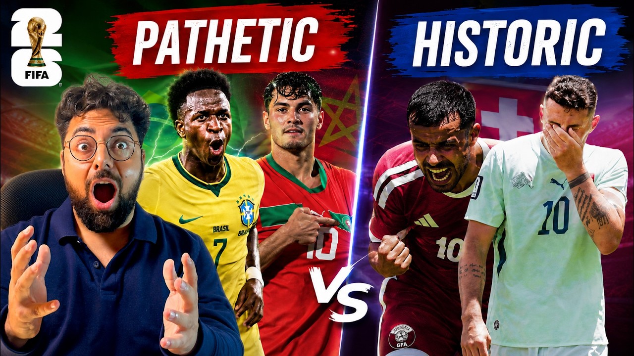 TOTAL MADNESS | Brazil vs Morocco & Switzerland vs Qatar | INSANE Match Reviews | FIFA WORLD CUP