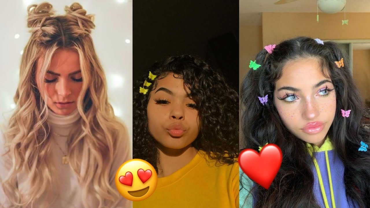 peinados aesthetic para cabello largo y corto