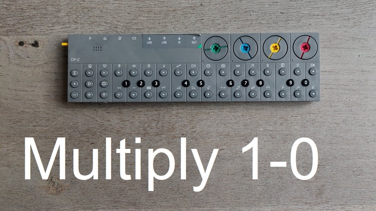 OP Z Step Components: Multiply (All Values)