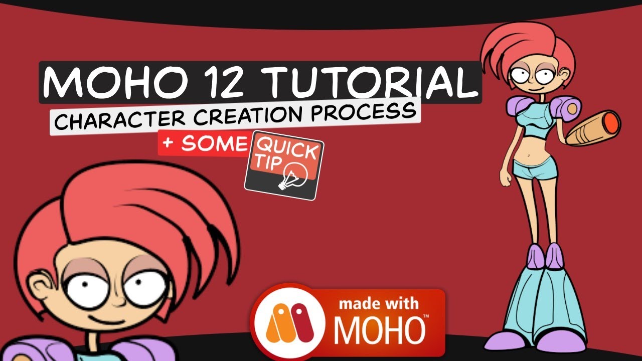MOHO 12 TUTORIAL: Character Creation Process ✍
