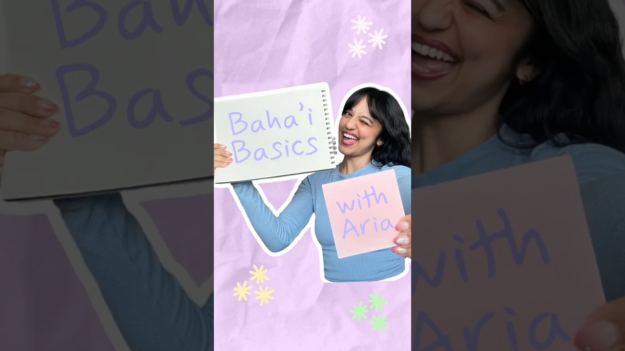Welcome to BAHA'I BASICS with Aria!  #bahaifaith #bahai #bahaiinspired