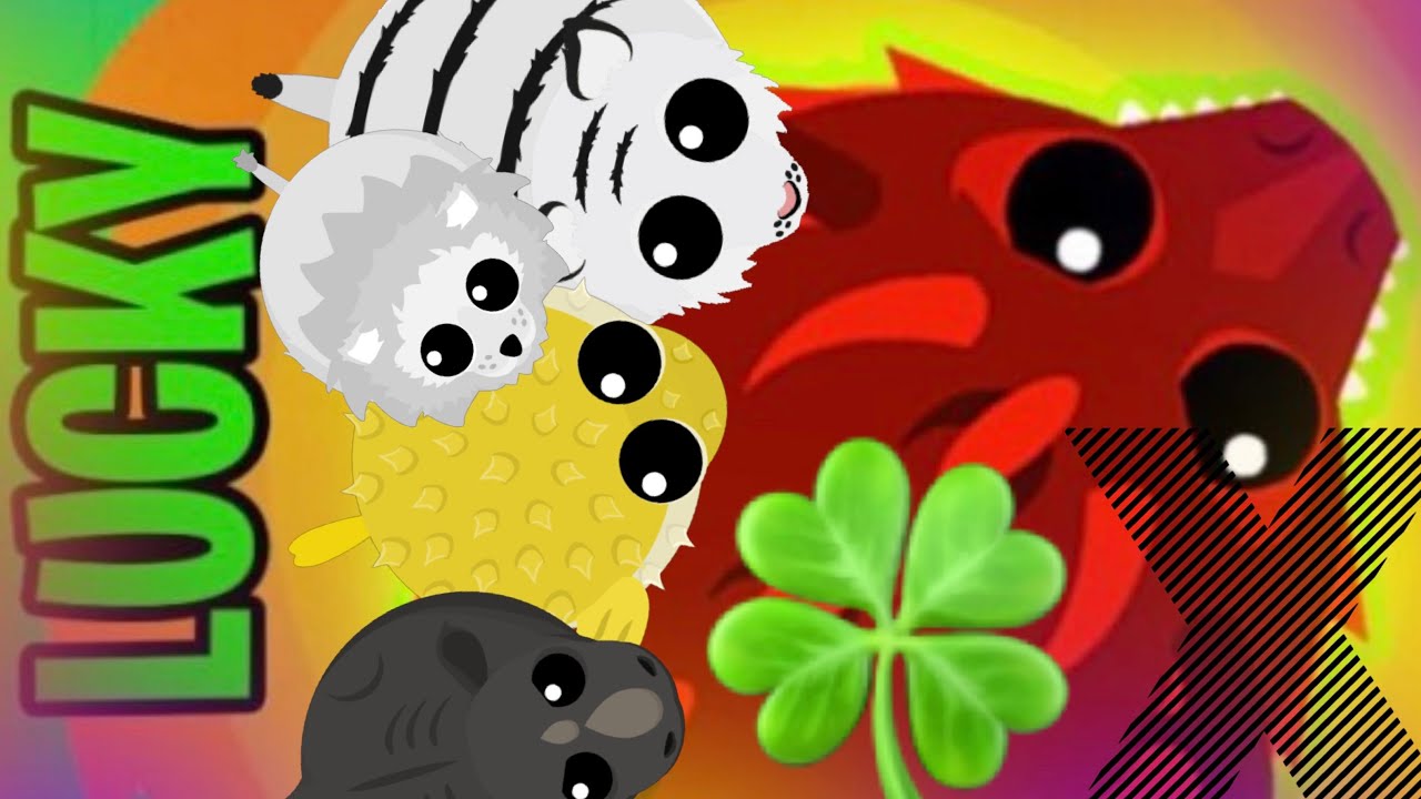 Lucky Challenge🍀//Mope.io//Rare animal//