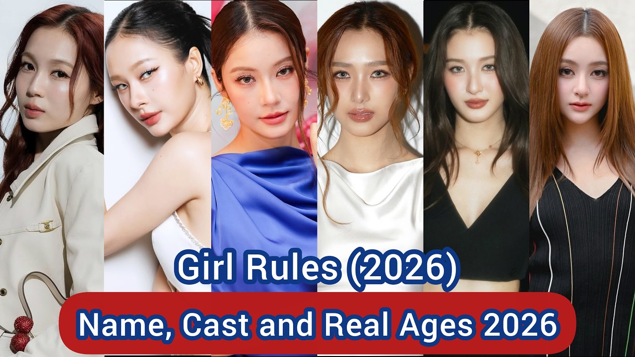 Girl Rules (2026) Имя, актеры и реальный возраст 2026 | Намтан Типнари, Film Rachanun, Милк Панса...
