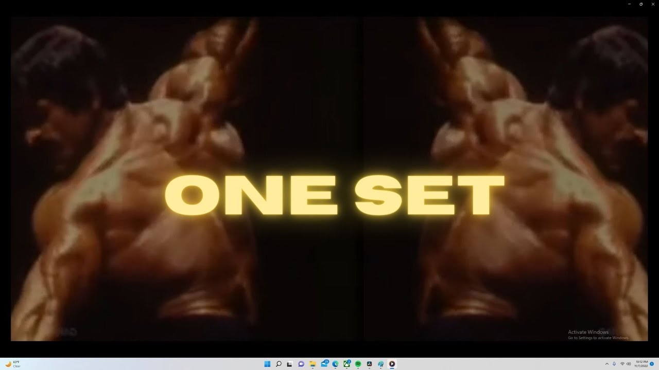 Mike Mentzer 'ONE SET'- METAMORPHOSIS
