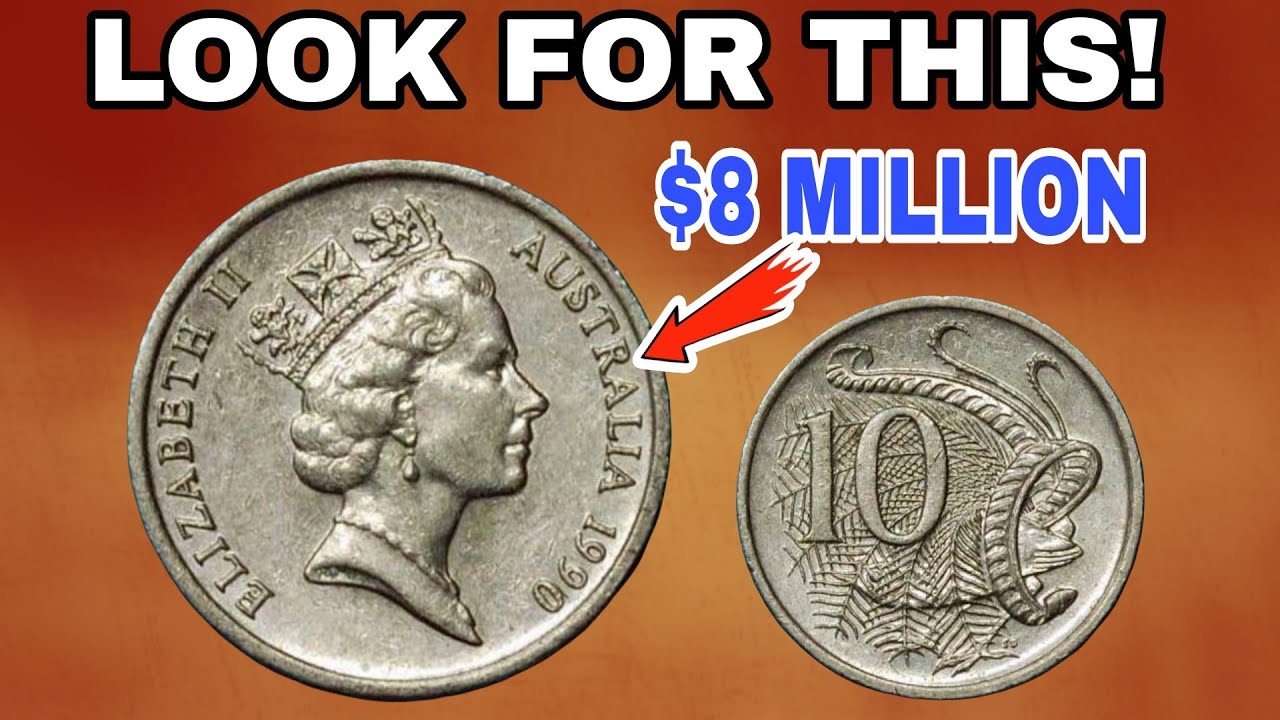 Top 1 Super Rare Australia 10 cents 1990 Coins worth huge money valuable 10 cents to look For? 