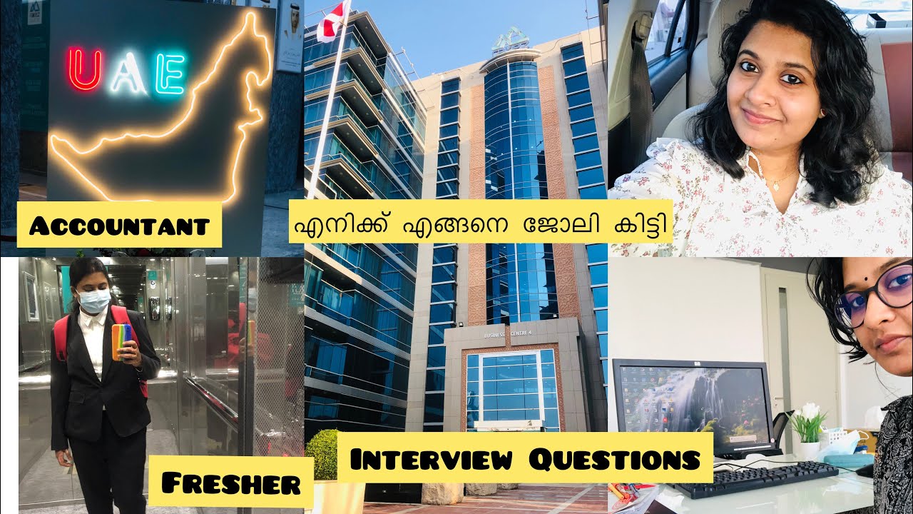 Interview Question For Freshers✨Accountant in UAE nikkizworld