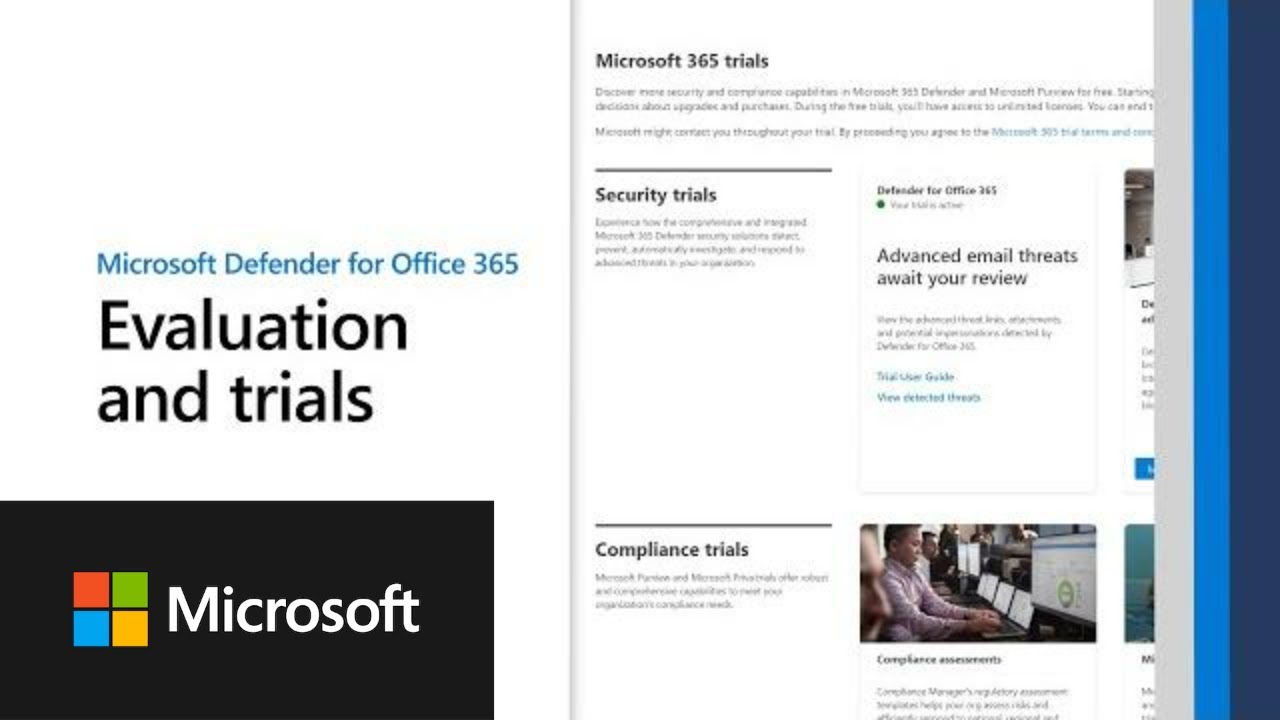 Evaluation and trials in Microsoft Defender for Office 365