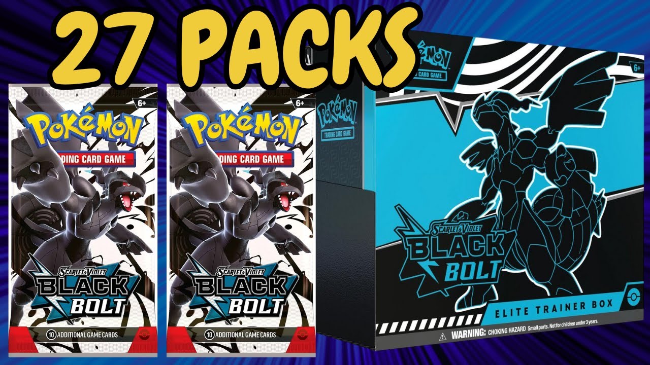 Black Bolt Elite Trainer Box Opening!