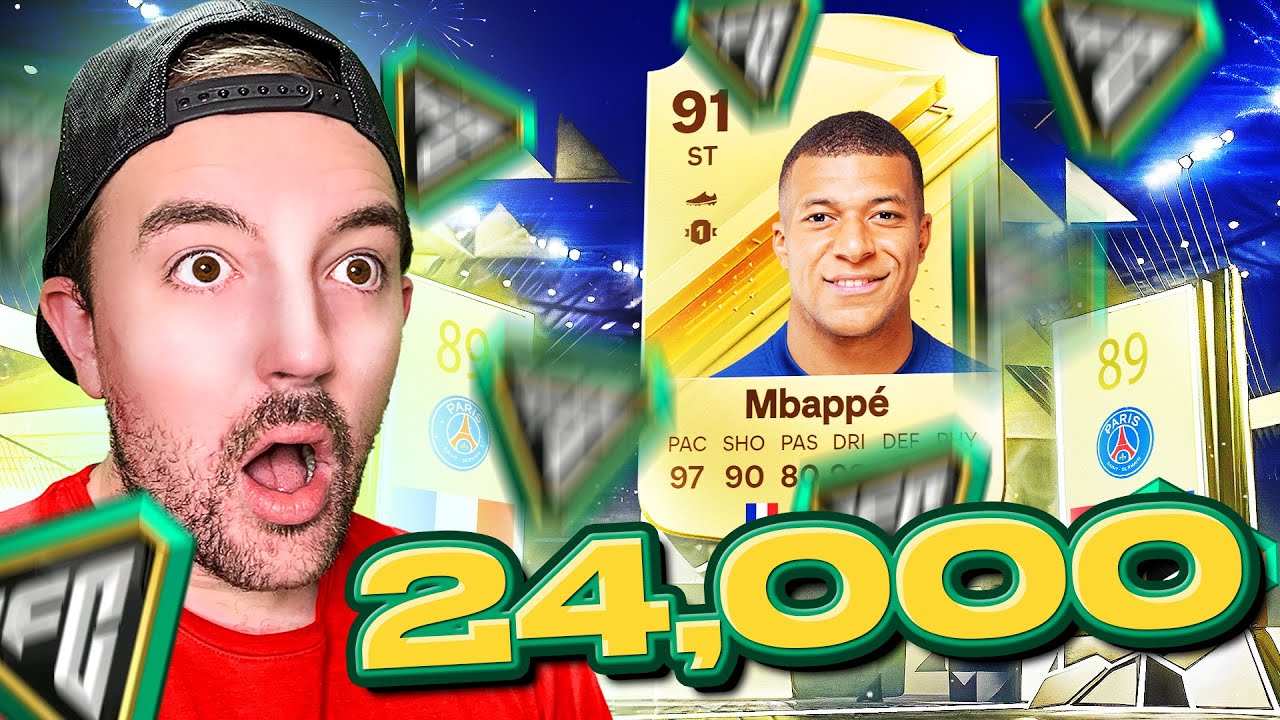 I OPENED 24,000 FC POINTS AND PACKED AN ICON ON EA FC 24!