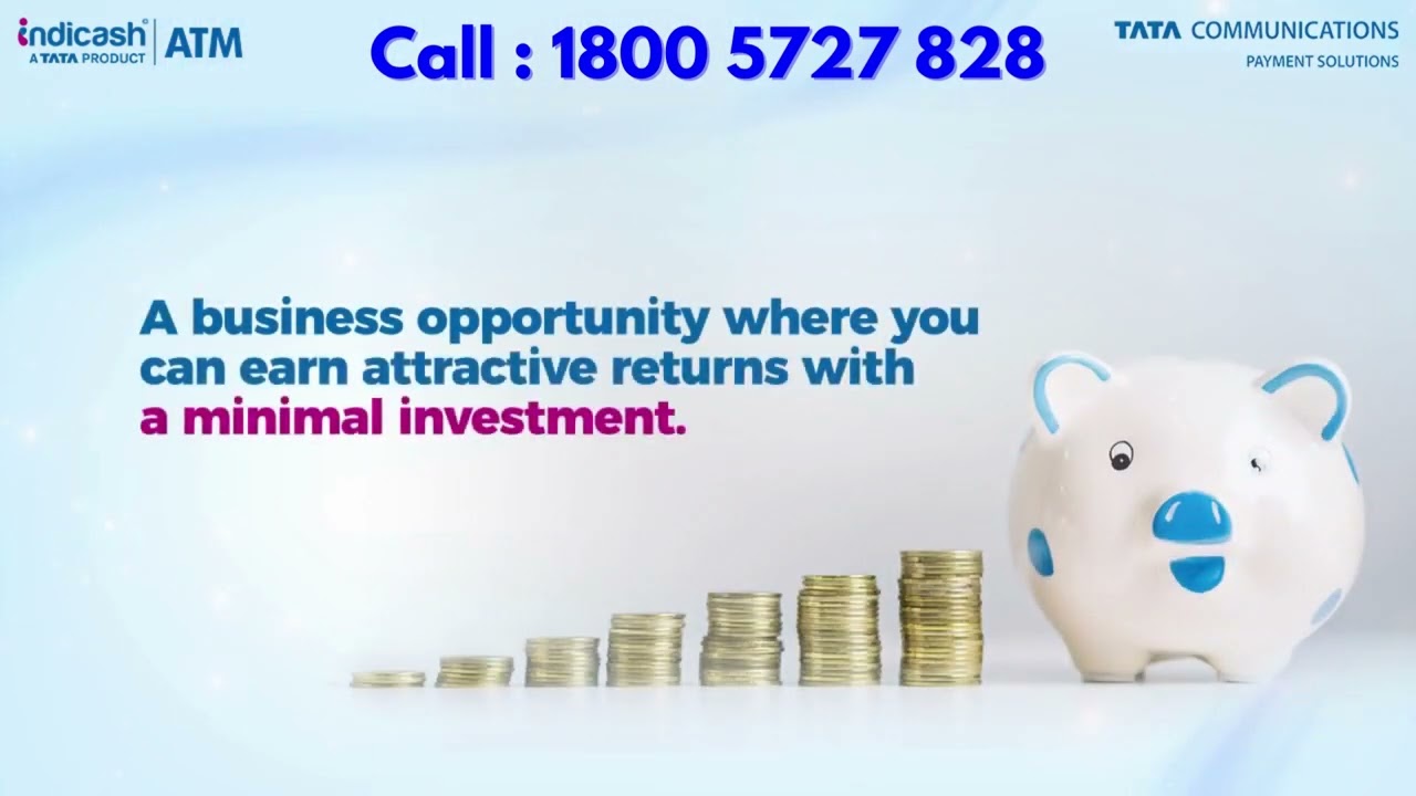 Tata Indicash ATM Franchise Call 18005727828