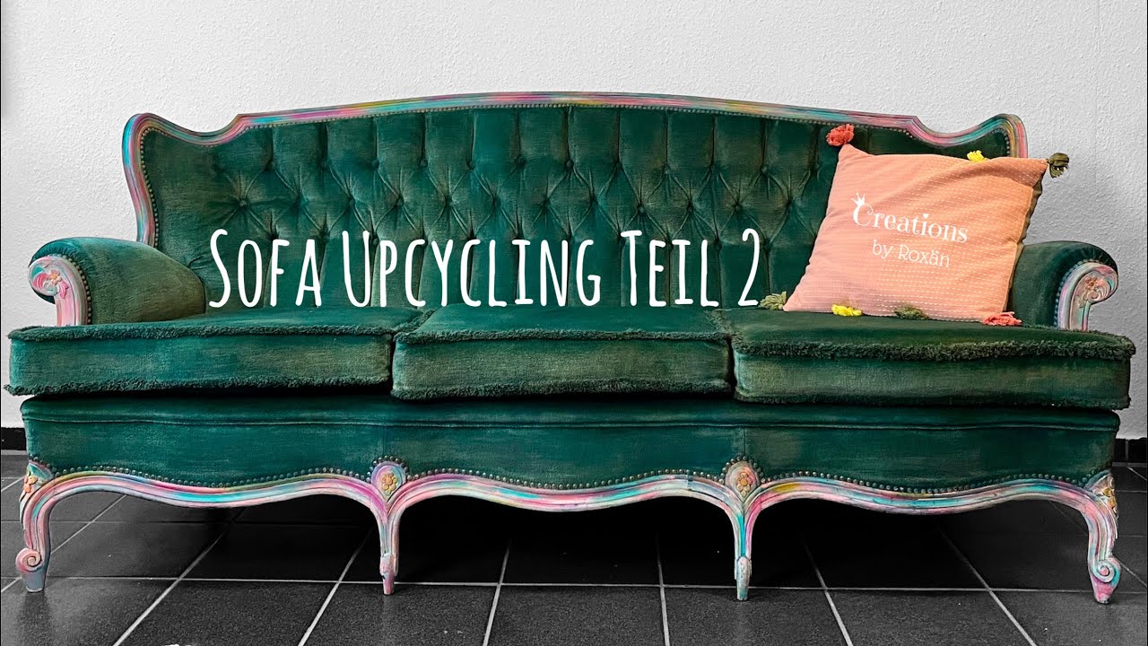 Ein Sofa mit Kreidefarbe streichen? JA! Das geht wirklich. Das Setten - Teil 2 [ENG SUB]