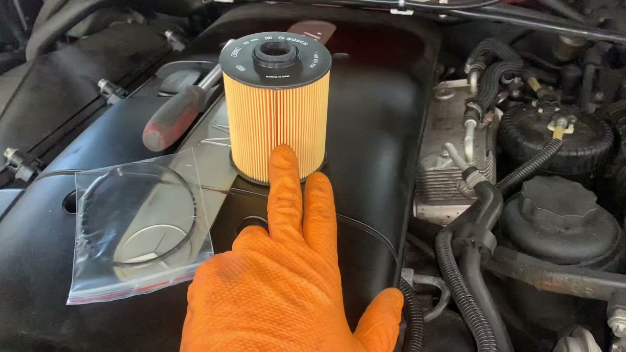 Mercedes ML 270 CDI Fuel Filter Replacement