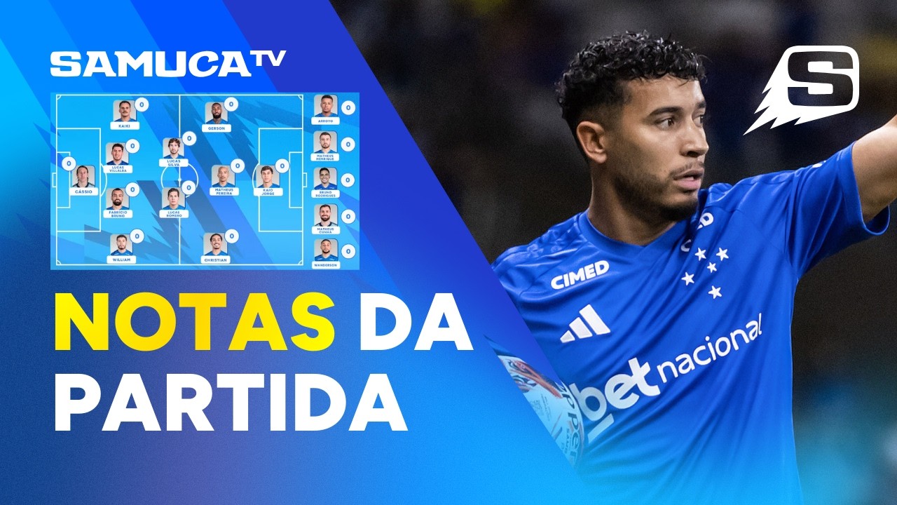 QUEM FOI O MELHOR EM CAMPO? VEJA AS NOTAS DO CRUZEIRO APÓS O 1X0 SOBRE O POUSO ALEGRE