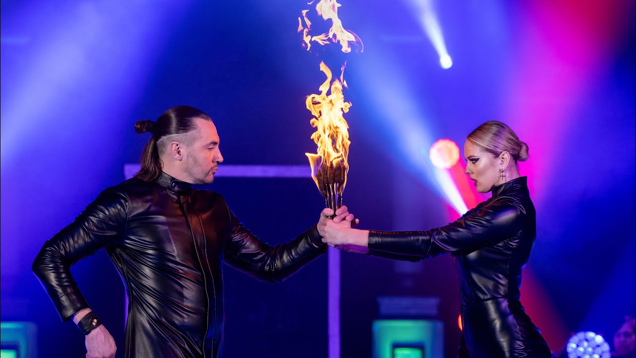 Festival Internacional del Circ Elefant D’Or 2025 | Gomonov Knife Show | Knife Throwing Act