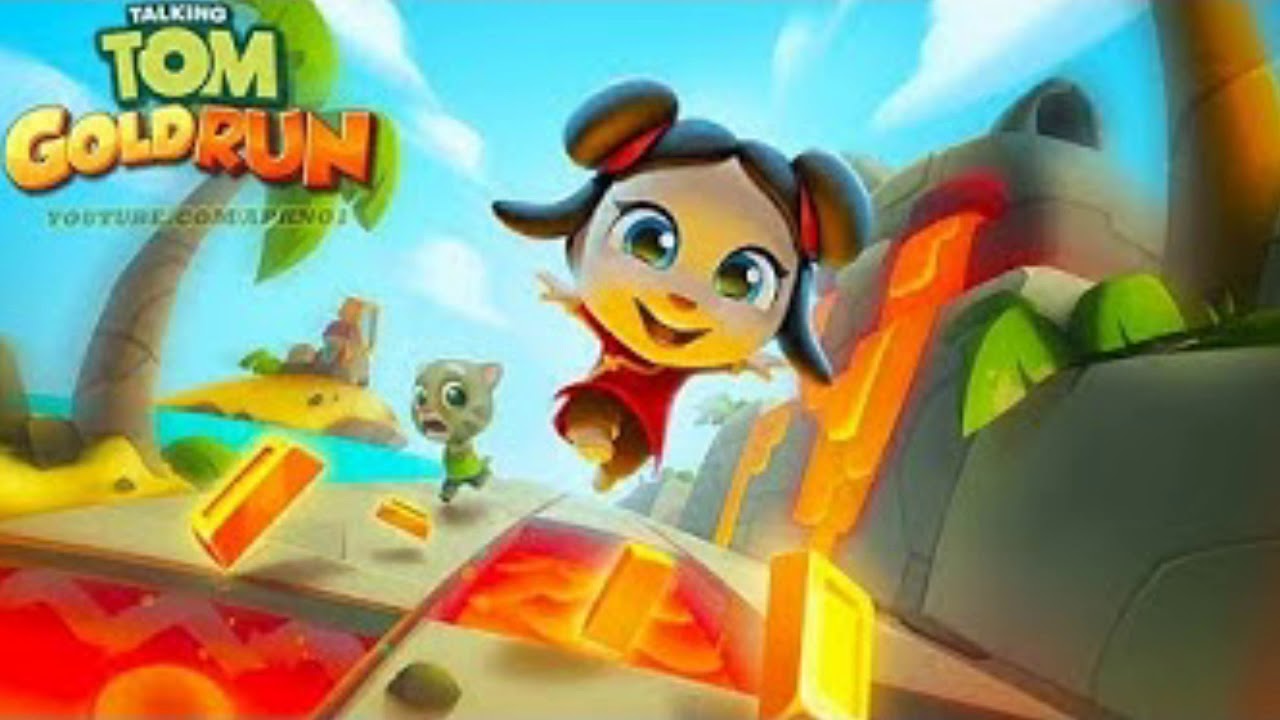 Talking Tom Gold Run - Lava Theme By Outfit 7