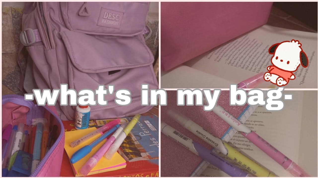-what's in my school bag?-