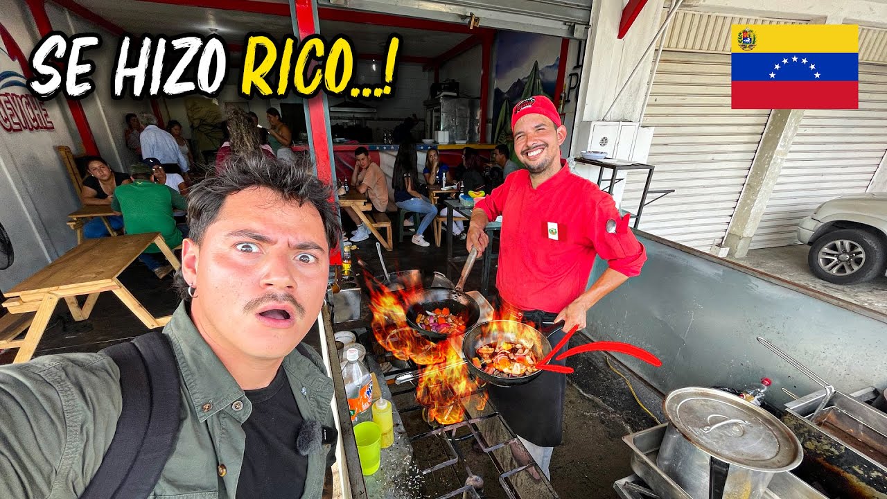 💰 ESTE ES EL CHEF QUE SE HIZO RICO CON LA COMIDA PERUANA EN VENEZUELA 🇻🇪🇵🇪