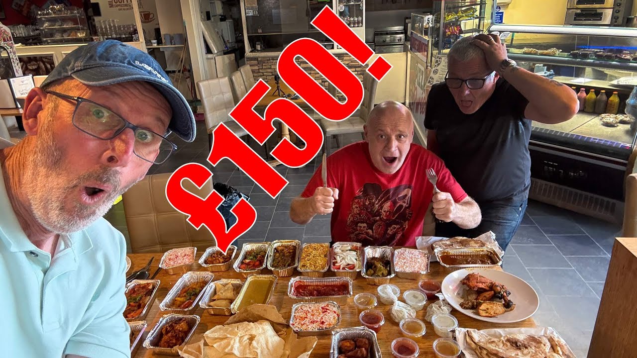We Spent £150 on an Indian Takeaway