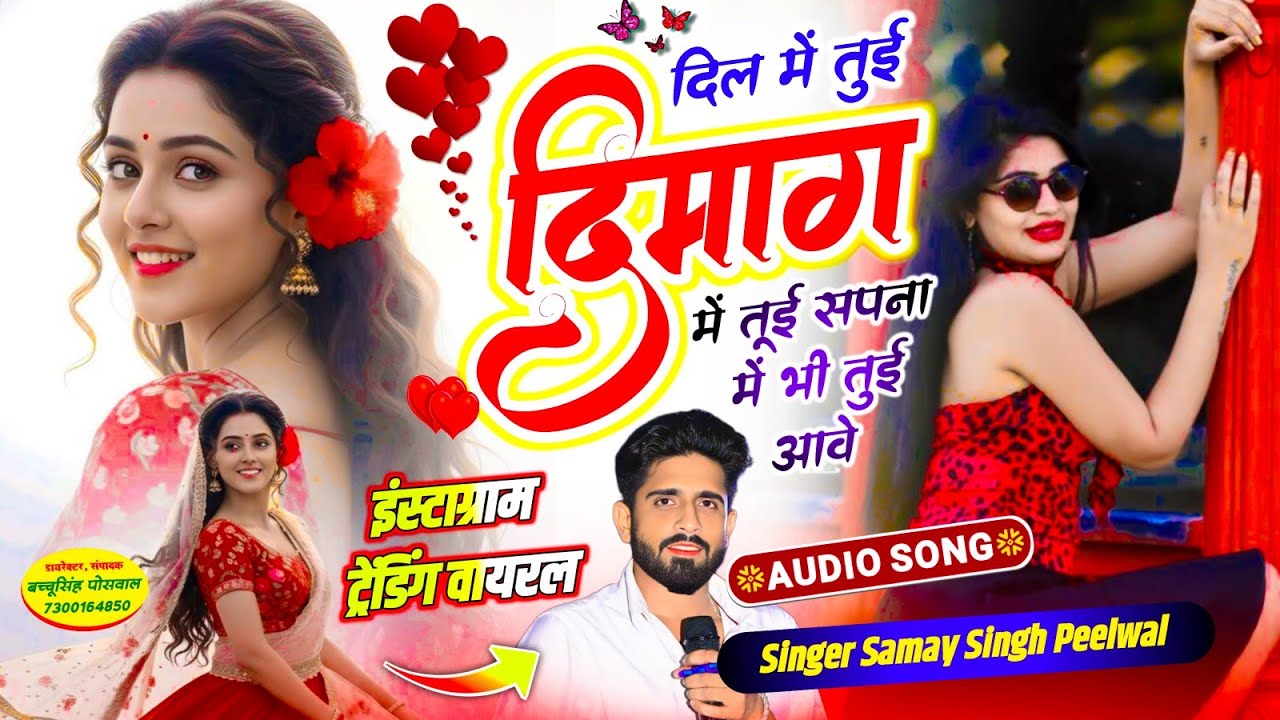 Samay Singh Peelwal || दिल में तुई दिमाग में तूई सपना में भी तुई आवे , #love #song