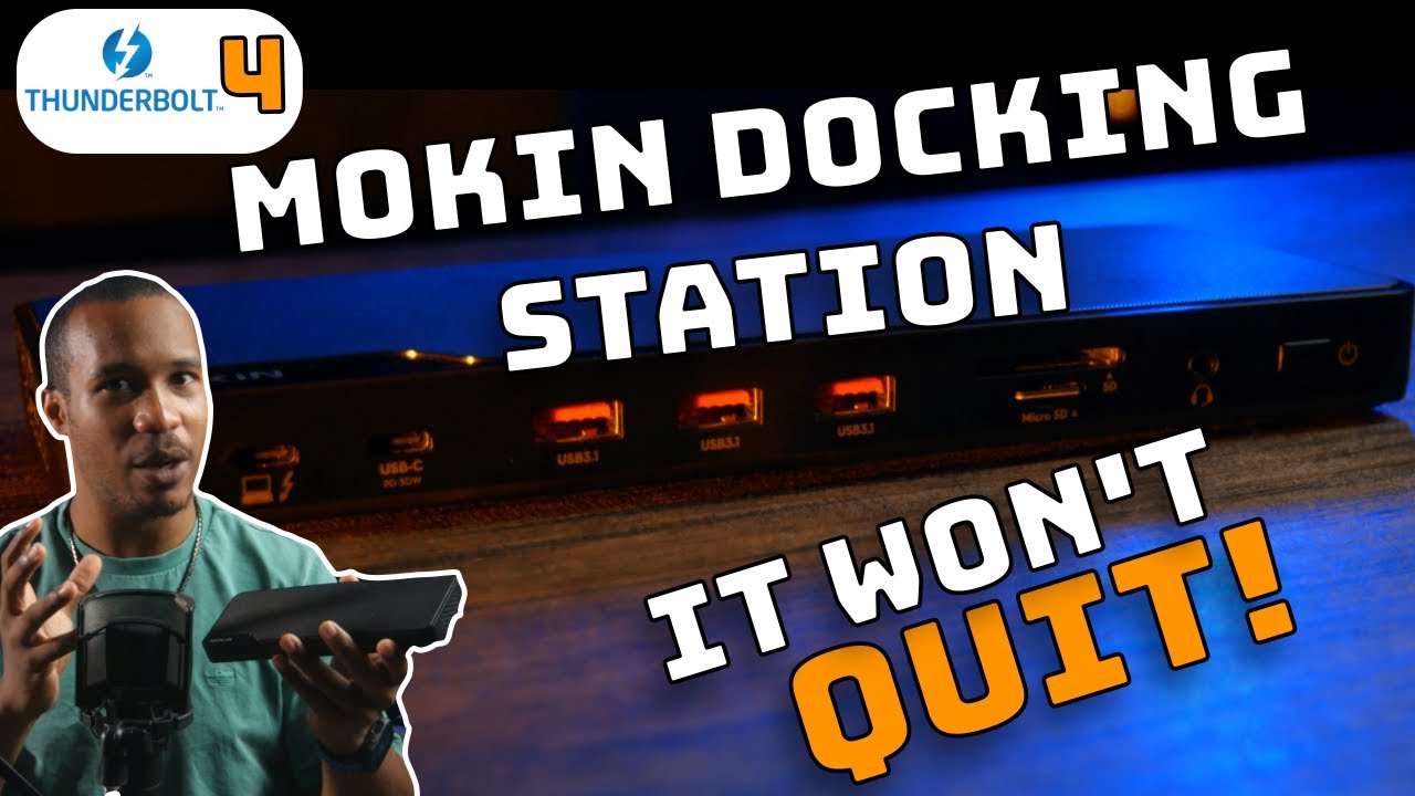 MOKiN Thunderbolt 4 Docking Station Review! - IT JUST WON'T QUIT!
