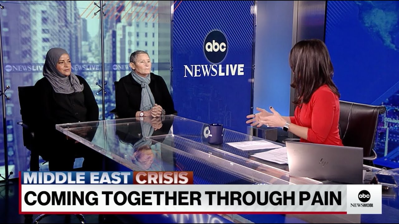 ABC News Live Interviews Parents Circle Members Robi and Layla