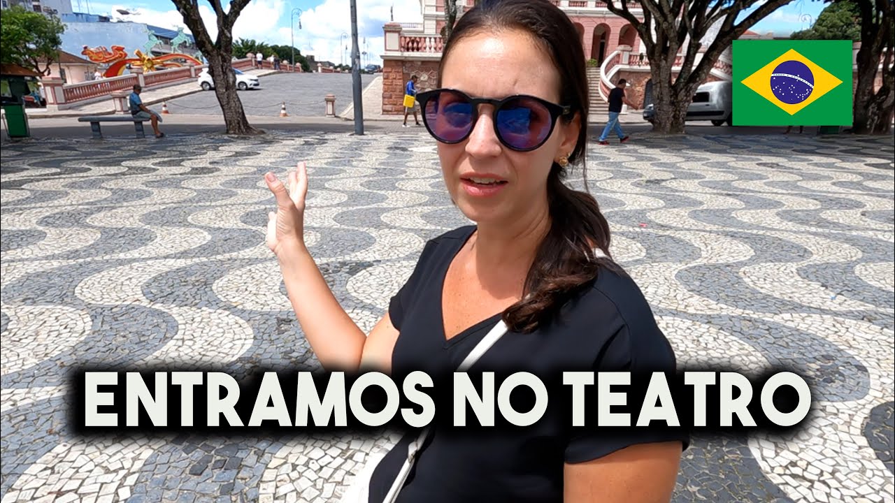 ANDANDO PELO CENTRO DE MANAUS E TEATRO AMAZONAS