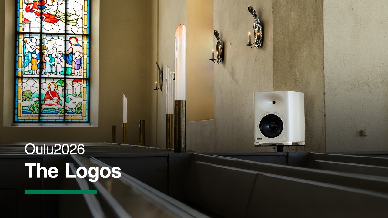 Genelec | Hear the Universe Whisper at Oulu2026 &ndash; The Logos