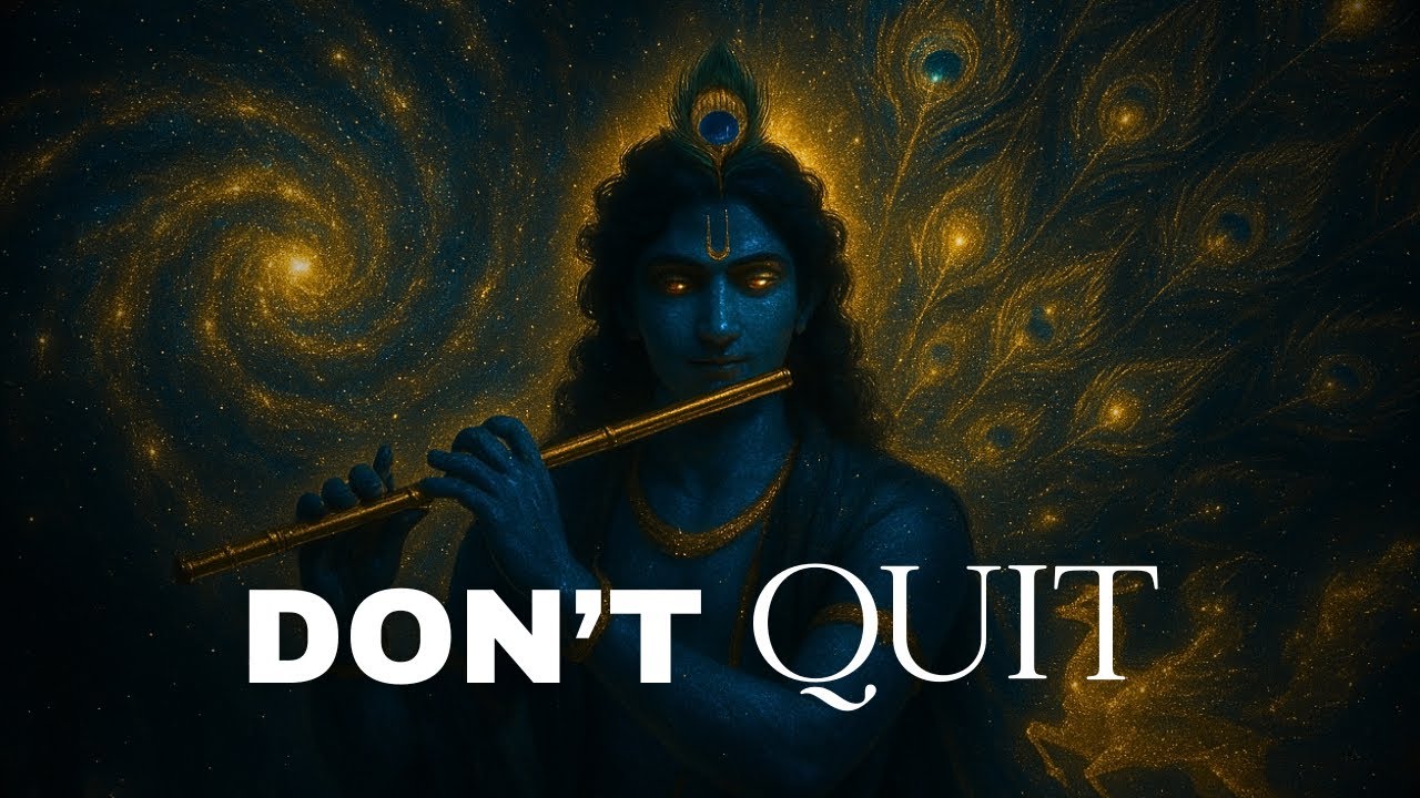 Krishna Says: Don’t You Dare Give Up