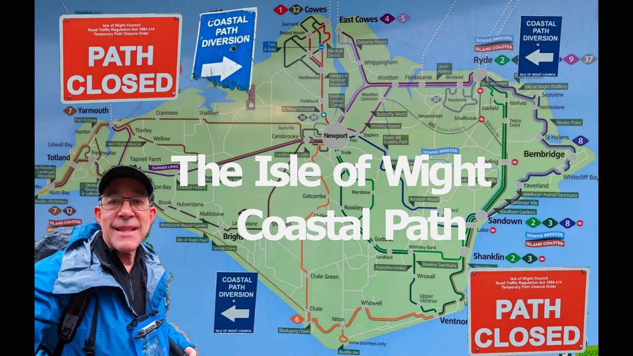 The Isle of Wight Coastal Path March 24