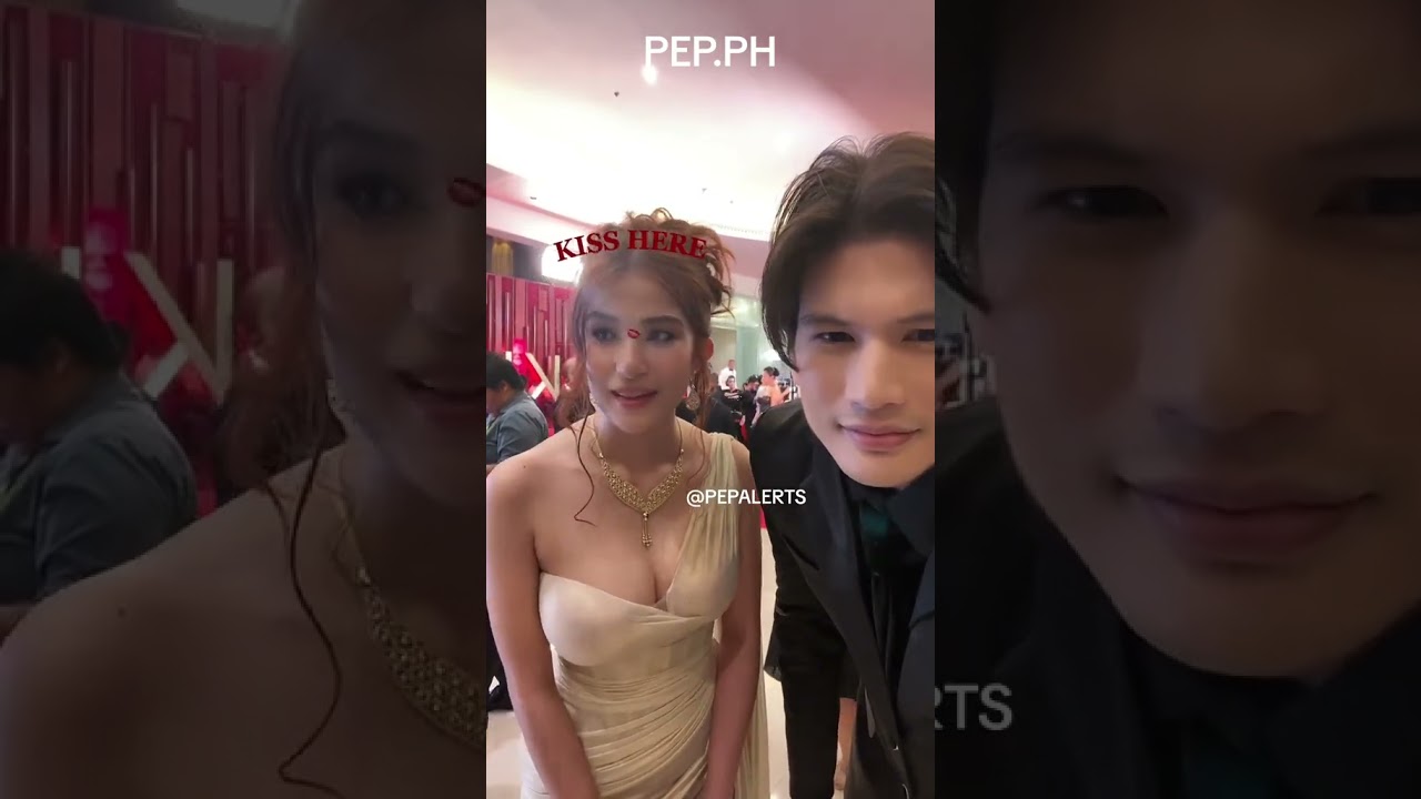 Gil Cuerva & Lexi Gonzales Kiss Me Challenge | PEP #GMAGala2024 #shorts