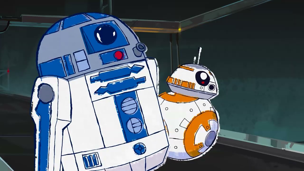 R2-D2 und BB-8 auf der Suche nach einem neuen Arm | Tagebuch eines Droiden | Folge 2