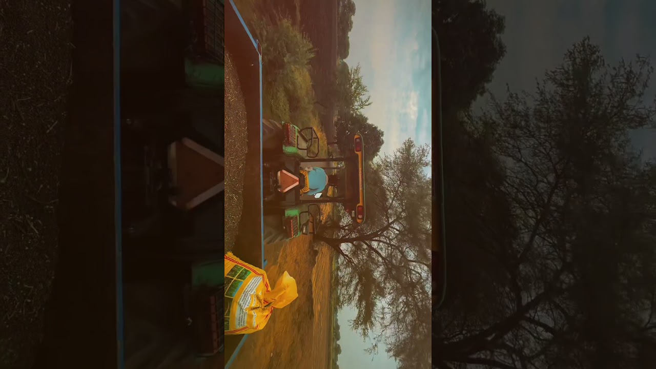 Cinematic shots of tractor #cinematic #cinematicvideo