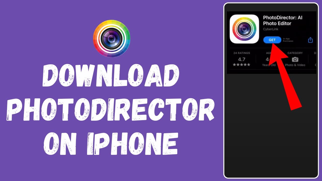 How to Download Photodirector on Iphone (2024) | Photodirector Tutorial